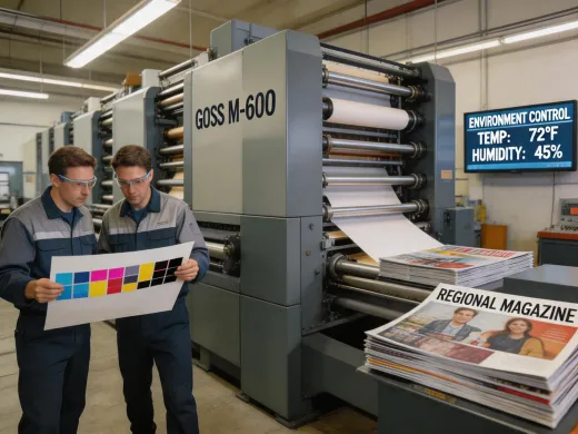 Semi-commercial printing shop