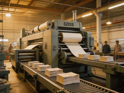 Book printing plant