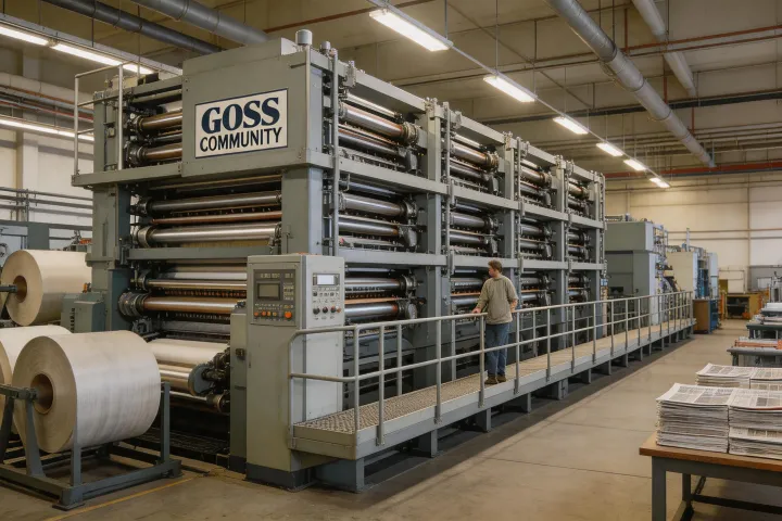 Goss Community tower press
